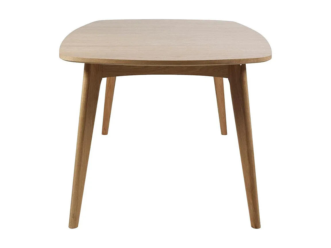 Esszimmertisch aus Eiche mit Erweiterungsoption