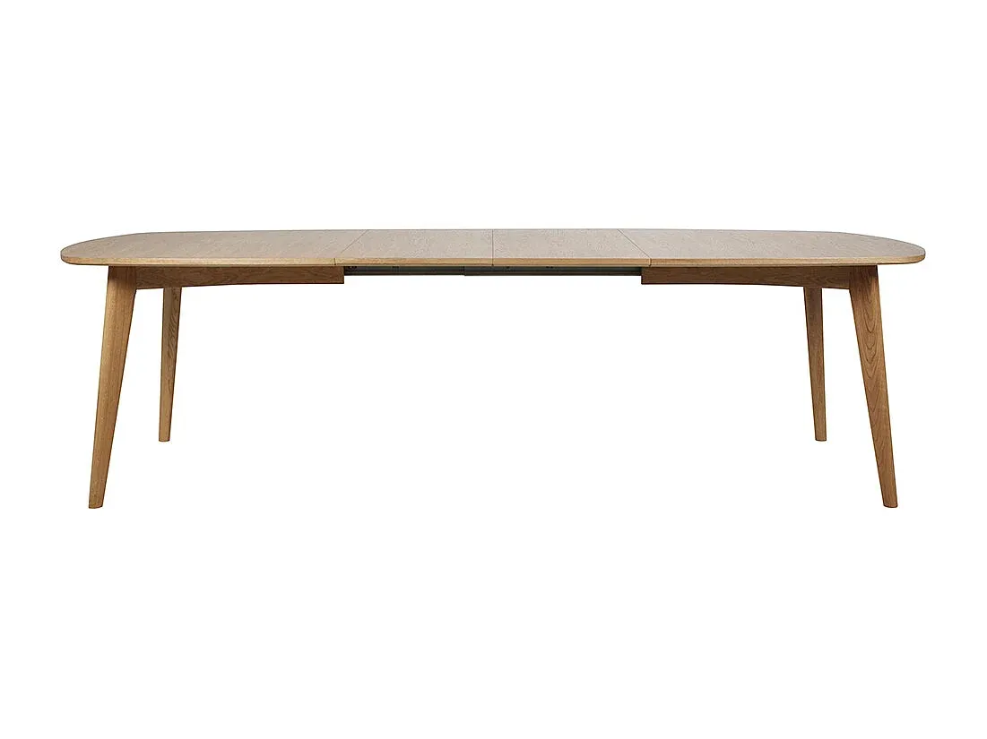 Esszimmertisch aus Eiche mit Erweiterungsoption