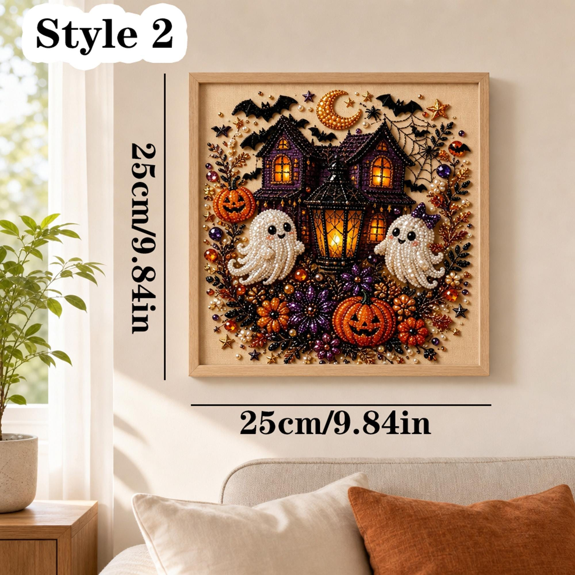 Halloween Glow 5D Pearl Art Kit