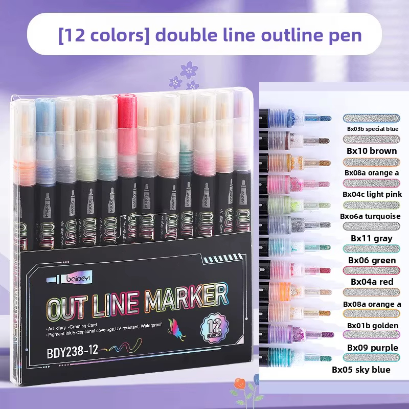 Magic Outline Pen Set