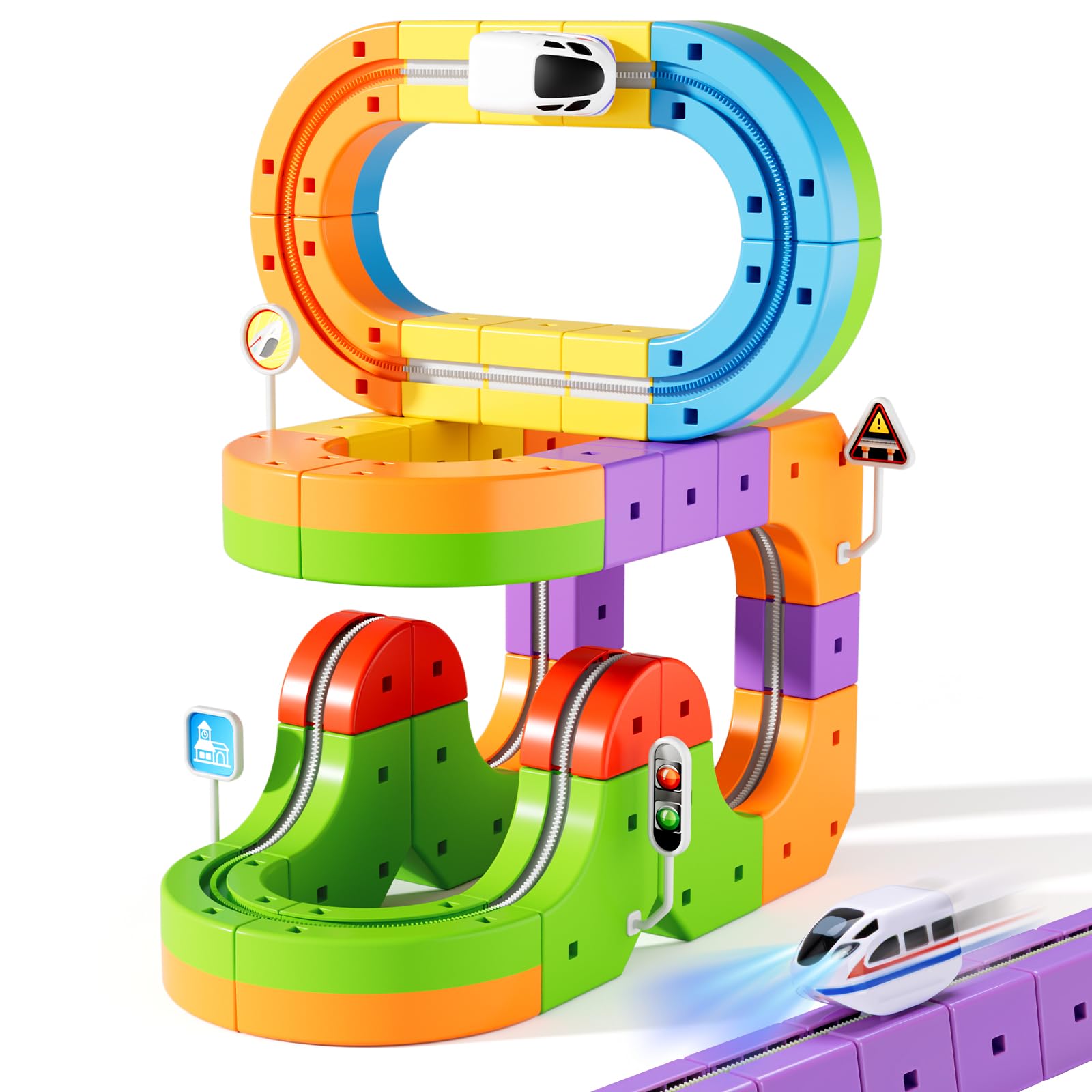 Anti-Gravity Racing Track Toy – Endless Electric Climbing Car Fun for Kids