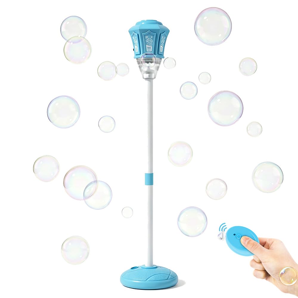 Automatic Bubble Volcano Machine – Standing Bubble Blower with Lights & Music