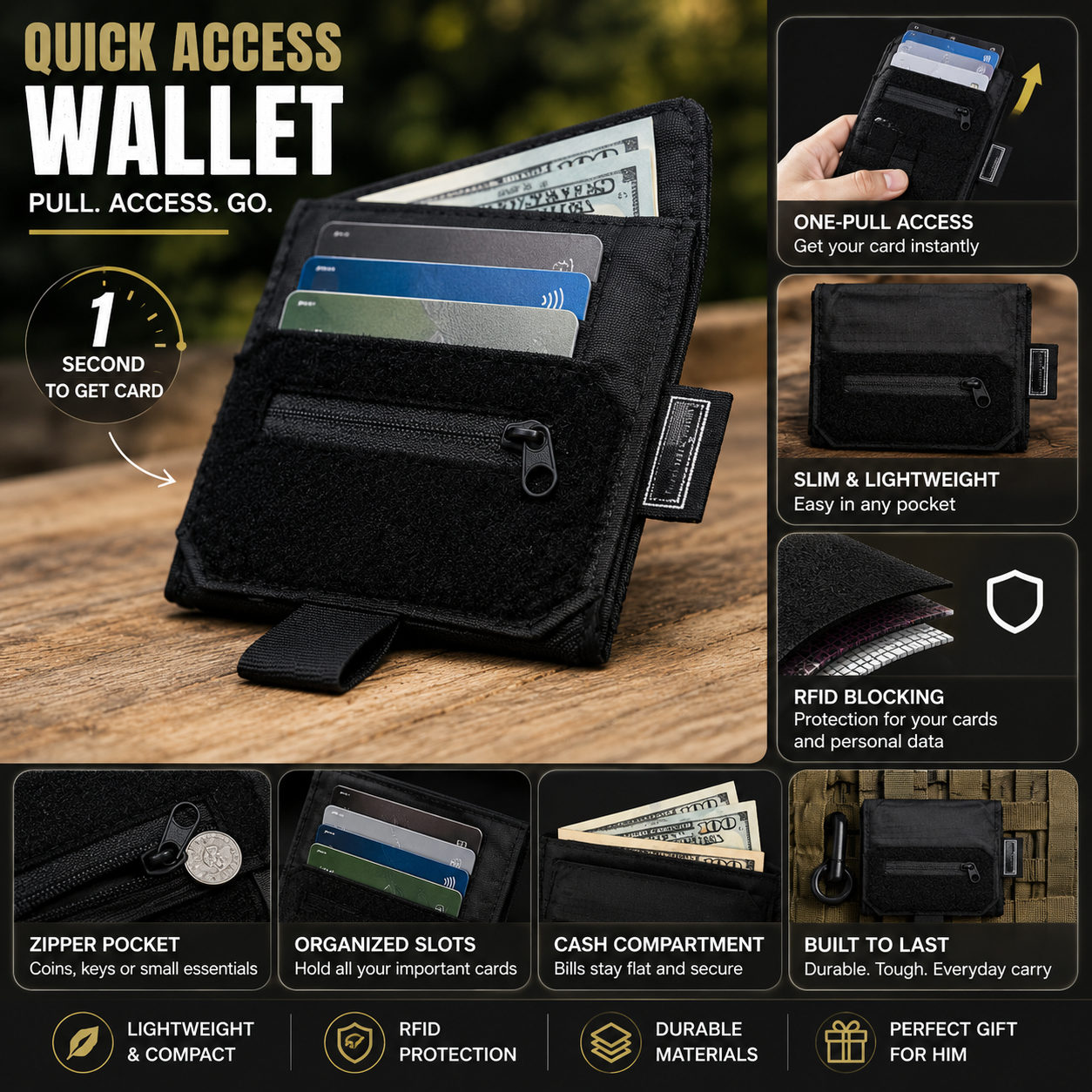 Shield Quick Access Wallet