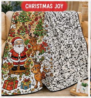 My Cozy Doodle Moments Blanket