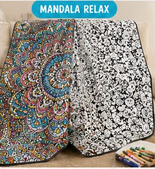 My Cozy Doodle Moments Blanket