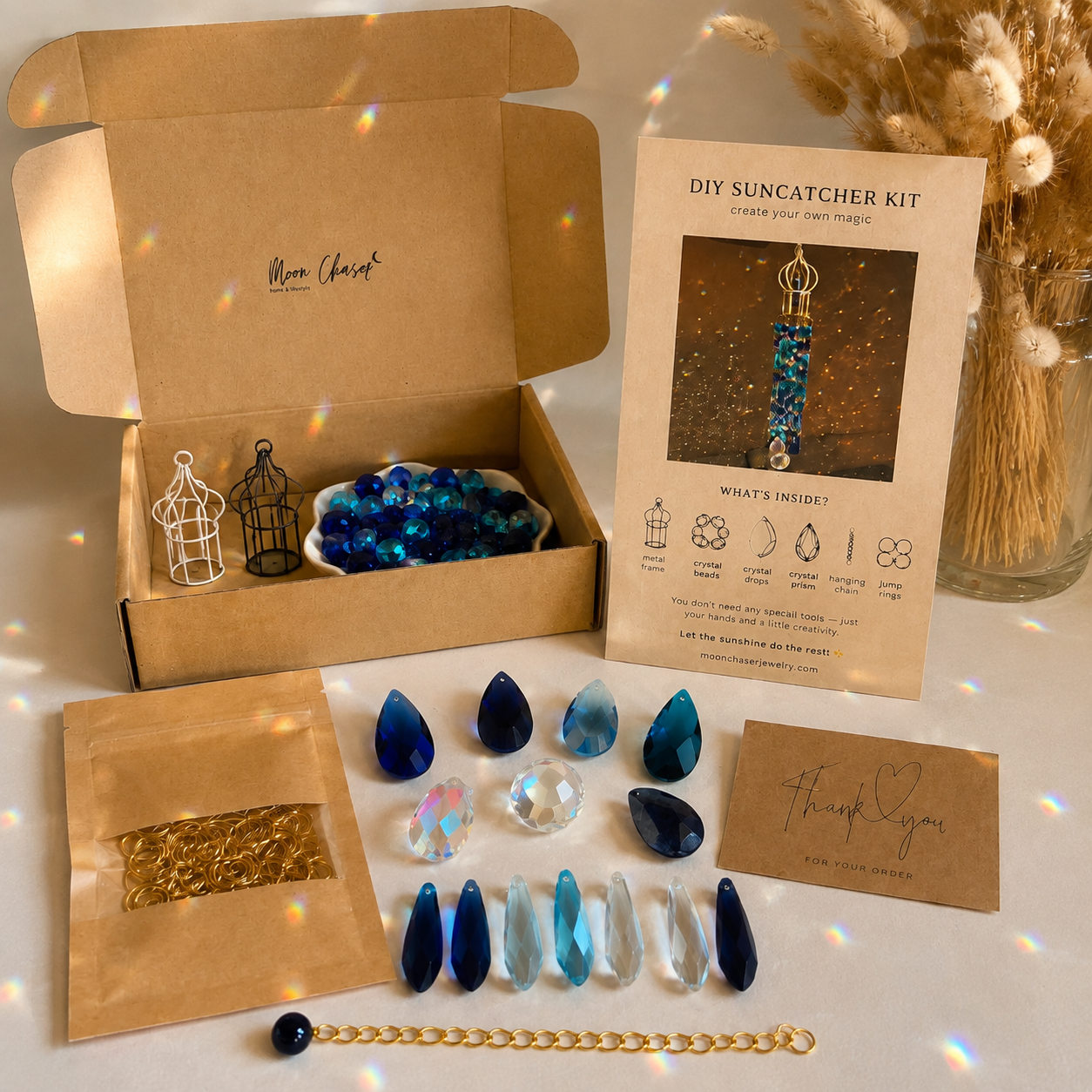 Crystal Rainbow Suncatcher DIY Kit