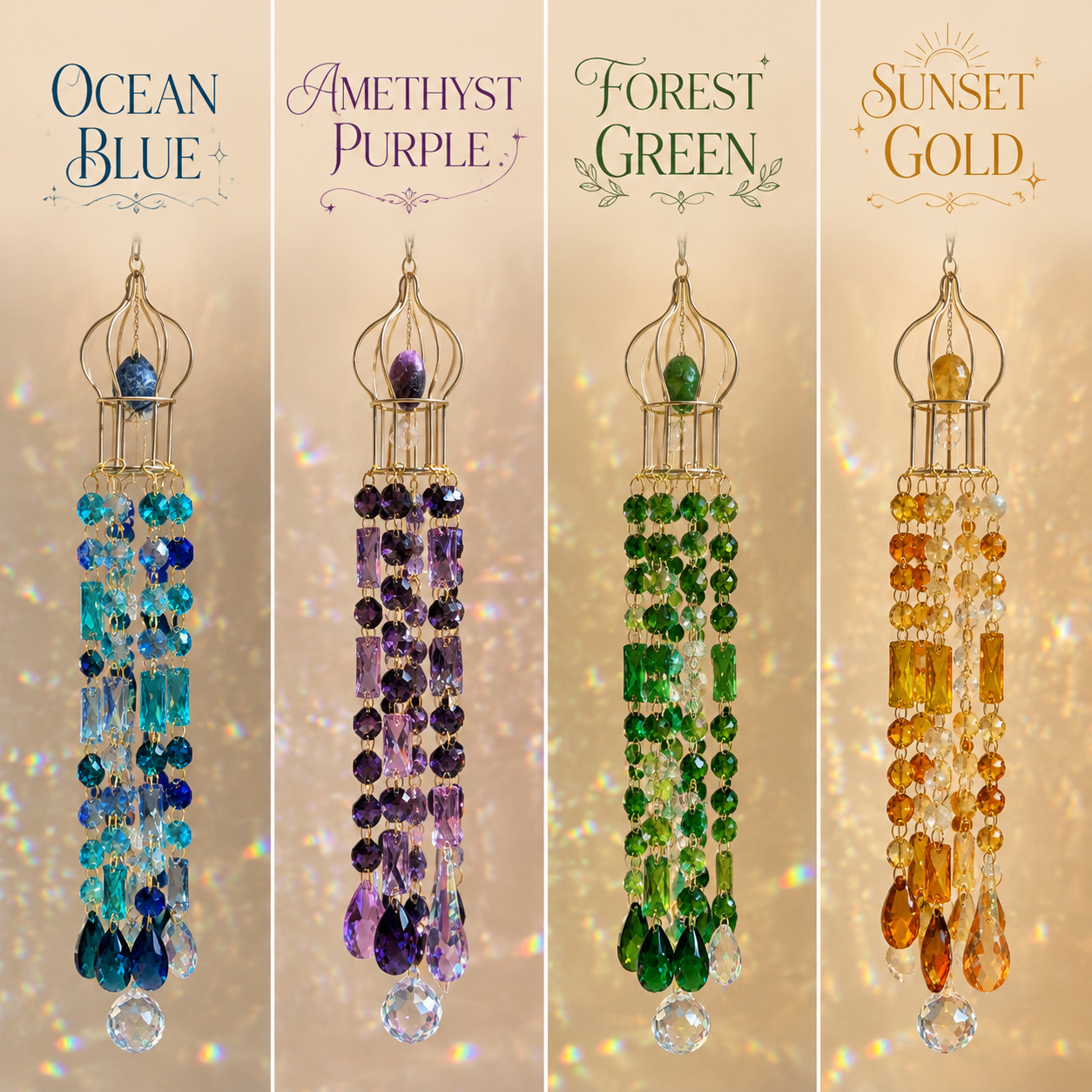 Crystal Rainbow Suncatcher DIY Kit