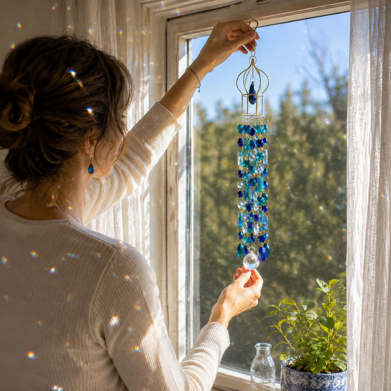 Crystal Rainbow Suncatcher DIY Kit