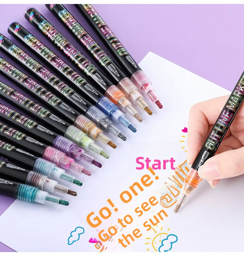 Magic Outline Pen Set
