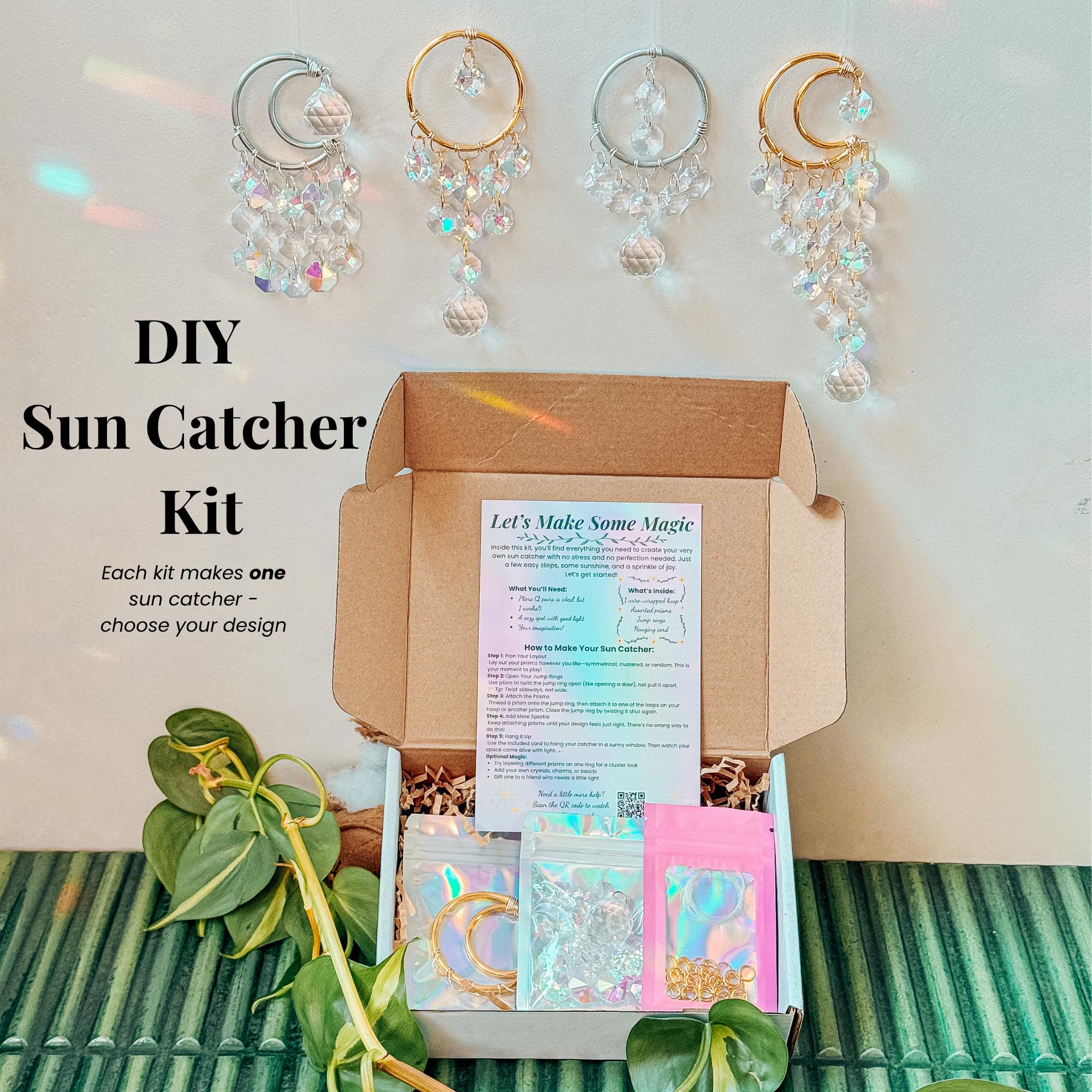 DIY Crystal Rainbow Suncatcher Kit