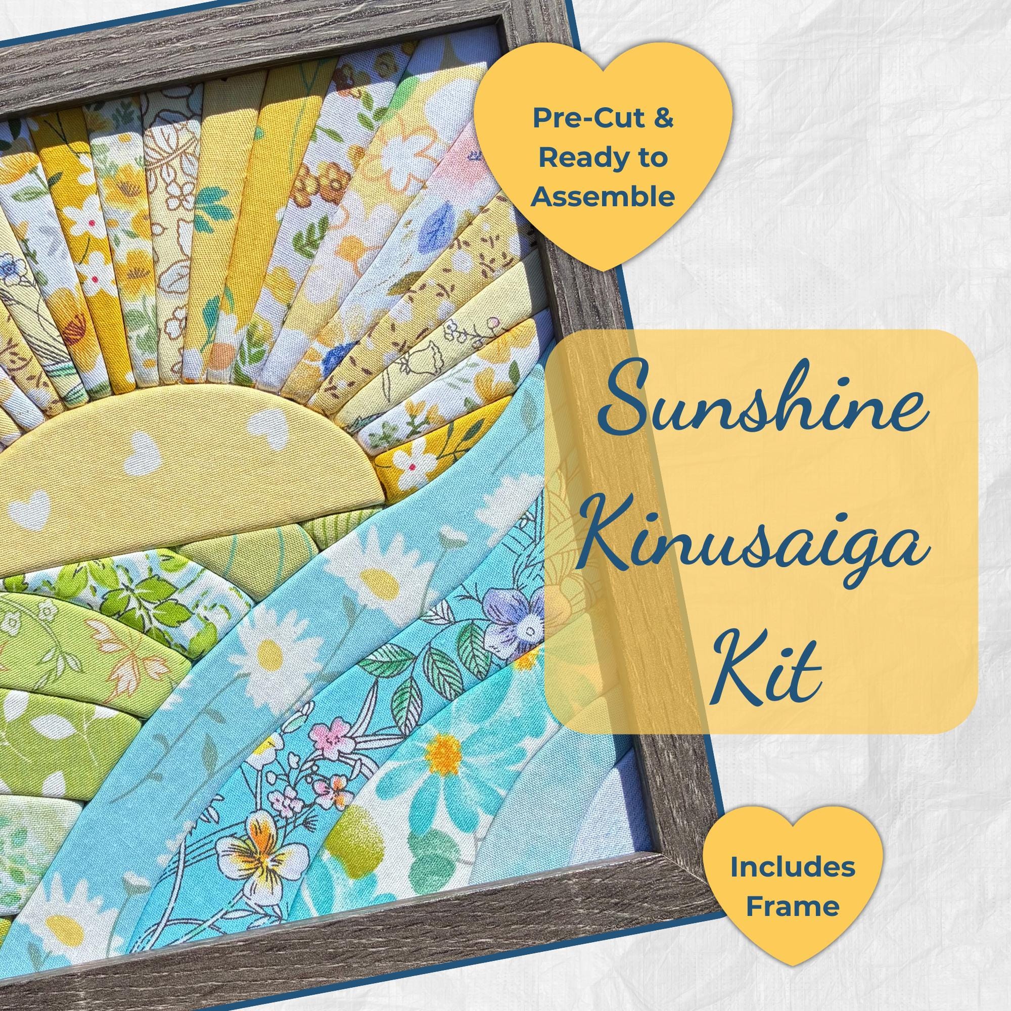 Limited Edition Sunshine Landscape No-Sew Fabric Art Kit