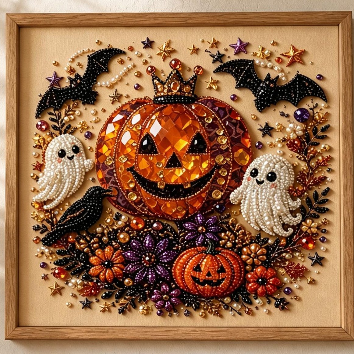 Halloween Glow 5D Pearl Art Kit