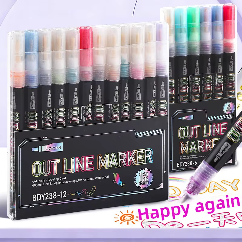 Magic Outline Pen Set