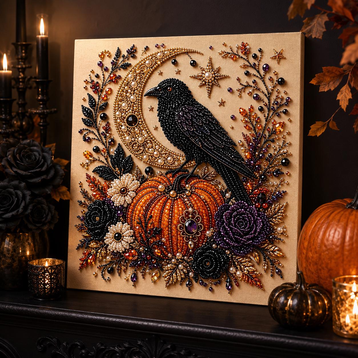 Halloween Glow 5D Pearl Art Kit