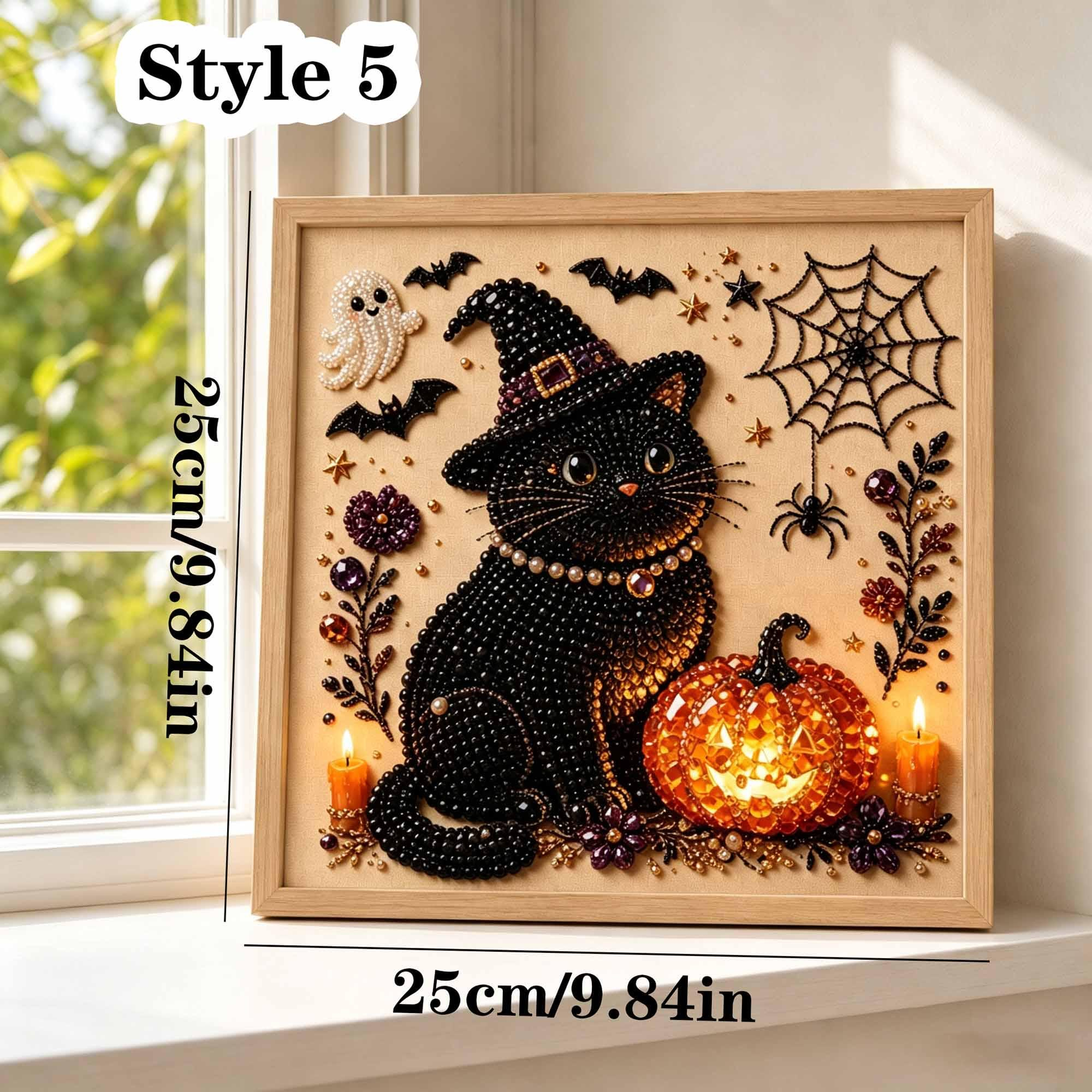 Halloween Glow 5D Pearl Art Kit