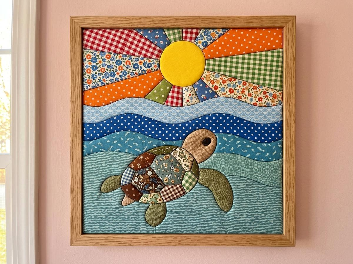 Free and diverse styles Kinusaiga Pattern Sea Turtle Beach DIY KIT
