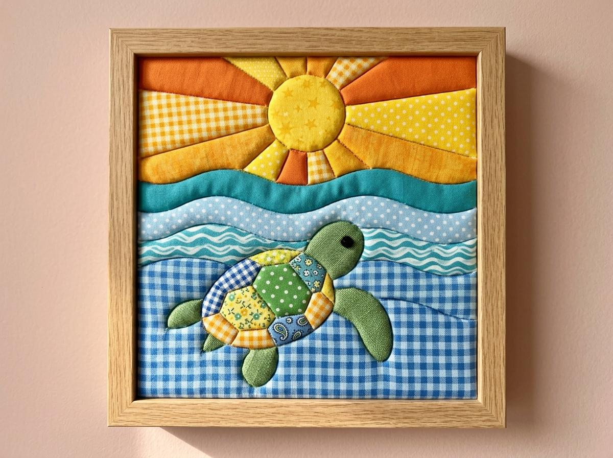 Free and diverse styles Kinusaiga Pattern Sea Turtle Beach DIY KIT