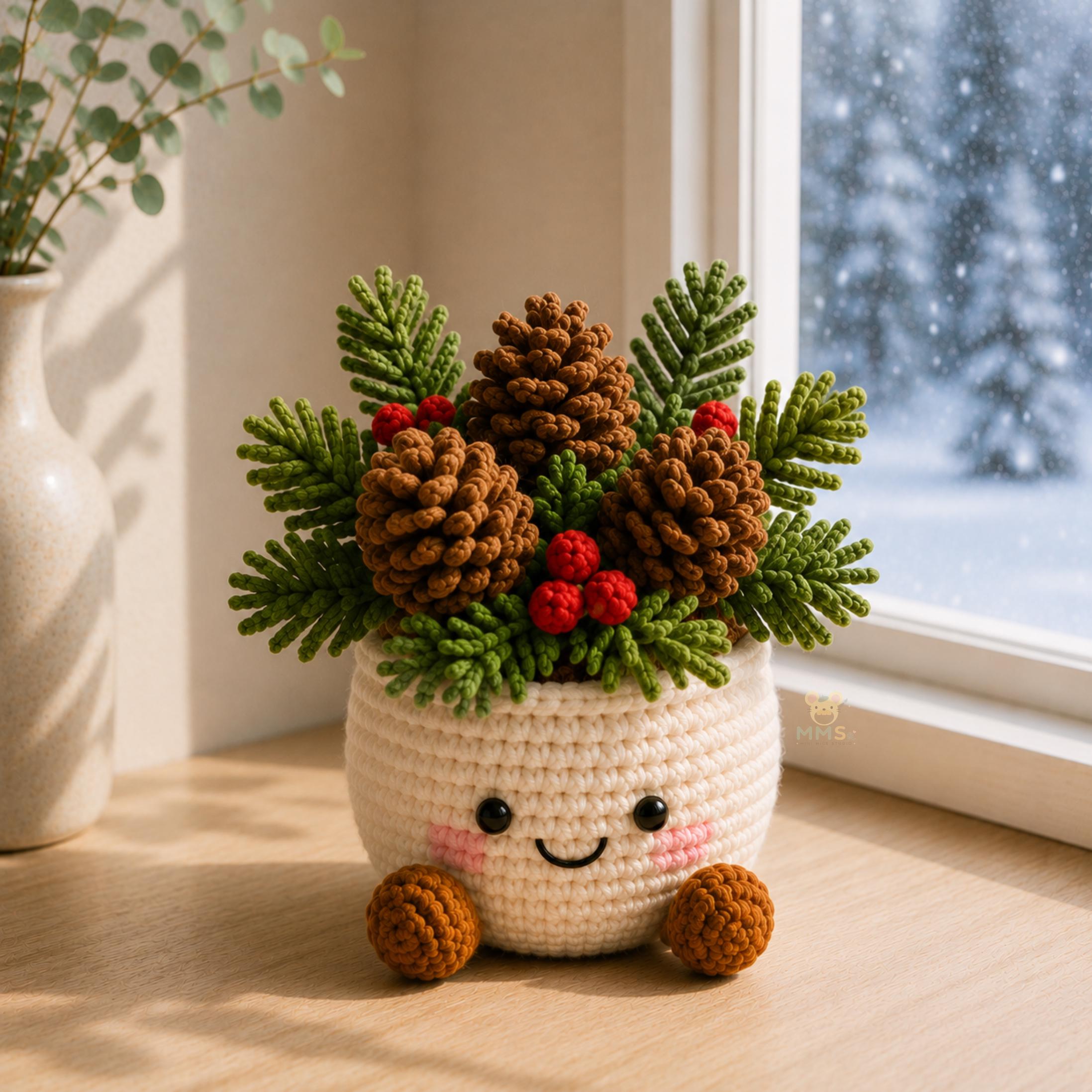 Christmas Crochet Garden DIY Kit