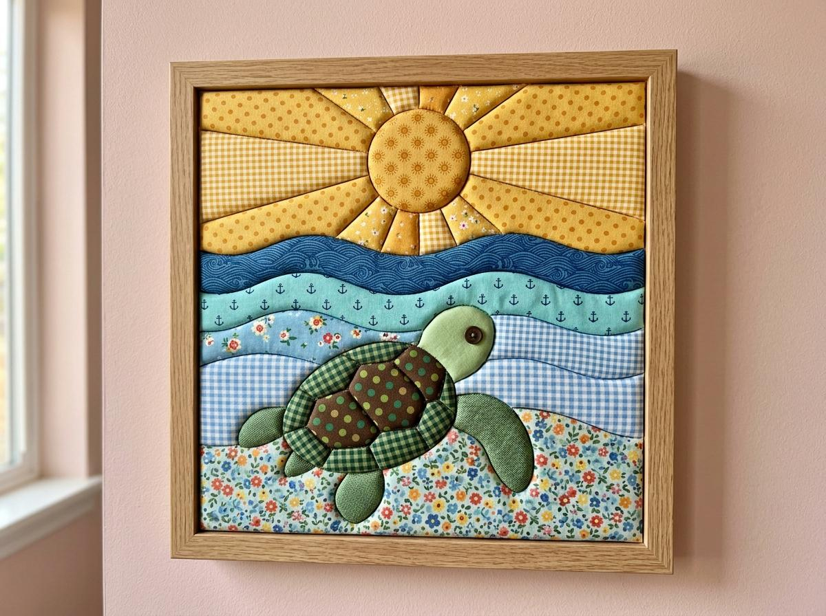 Free and diverse styles Kinusaiga Pattern Sea Turtle Beach DIY KIT
