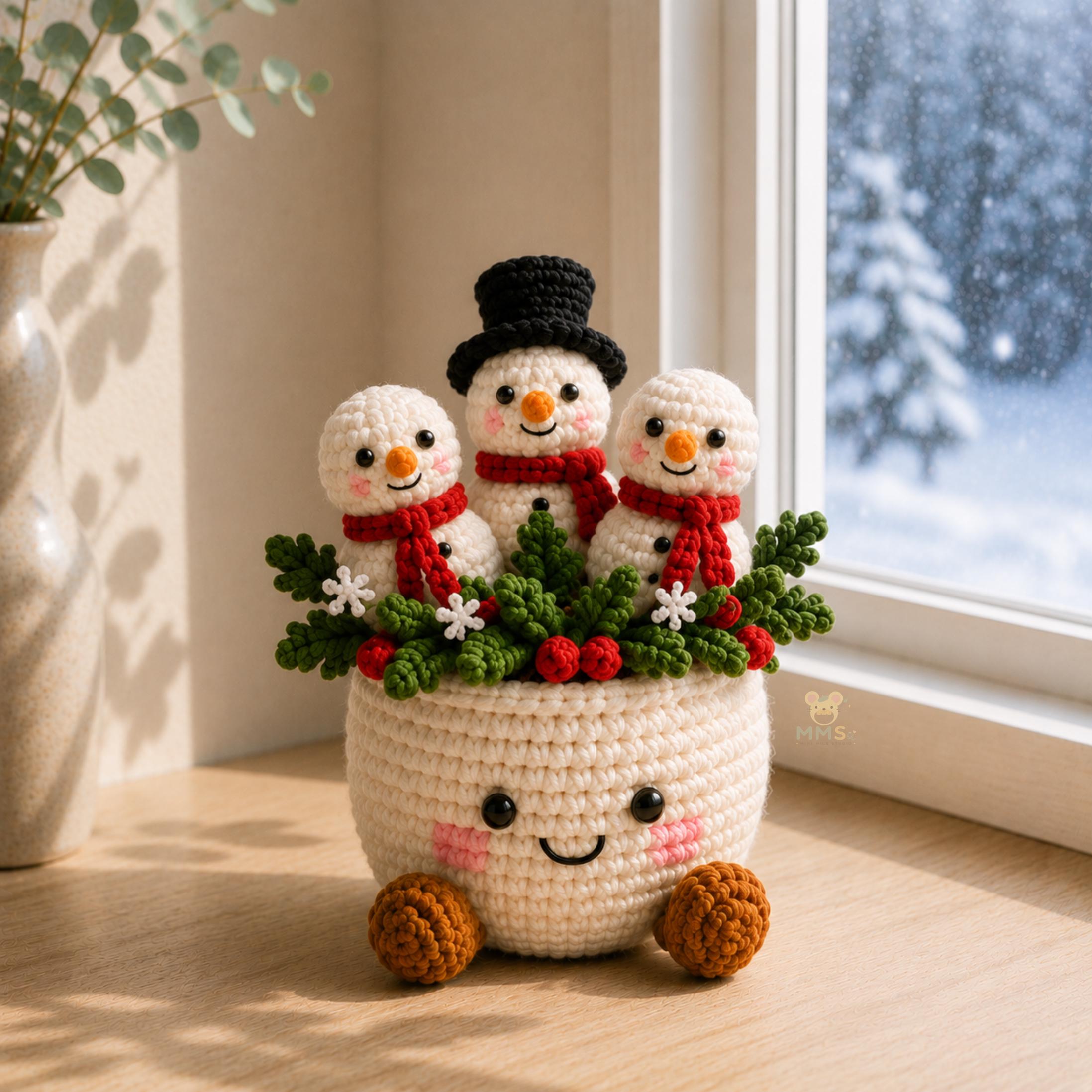 Christmas Crochet Garden DIY Kit
