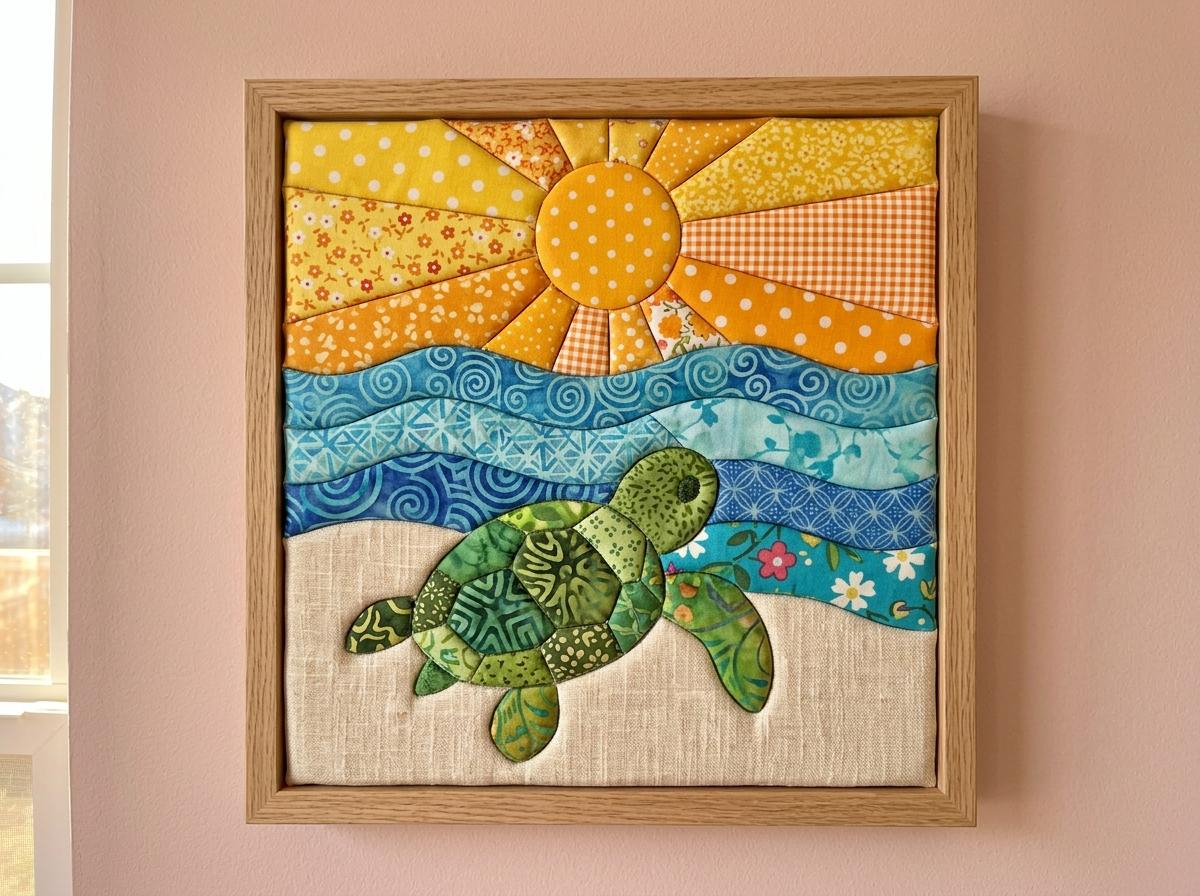 Free and diverse styles Kinusaiga Pattern Sea Turtle Beach DIY KIT