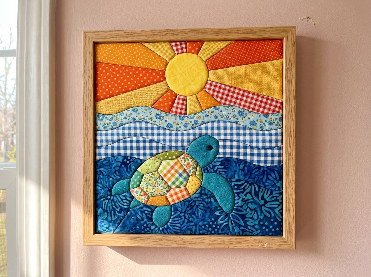 Free and diverse styles Kinusaiga Pattern Sea Turtle Beach DIY KIT