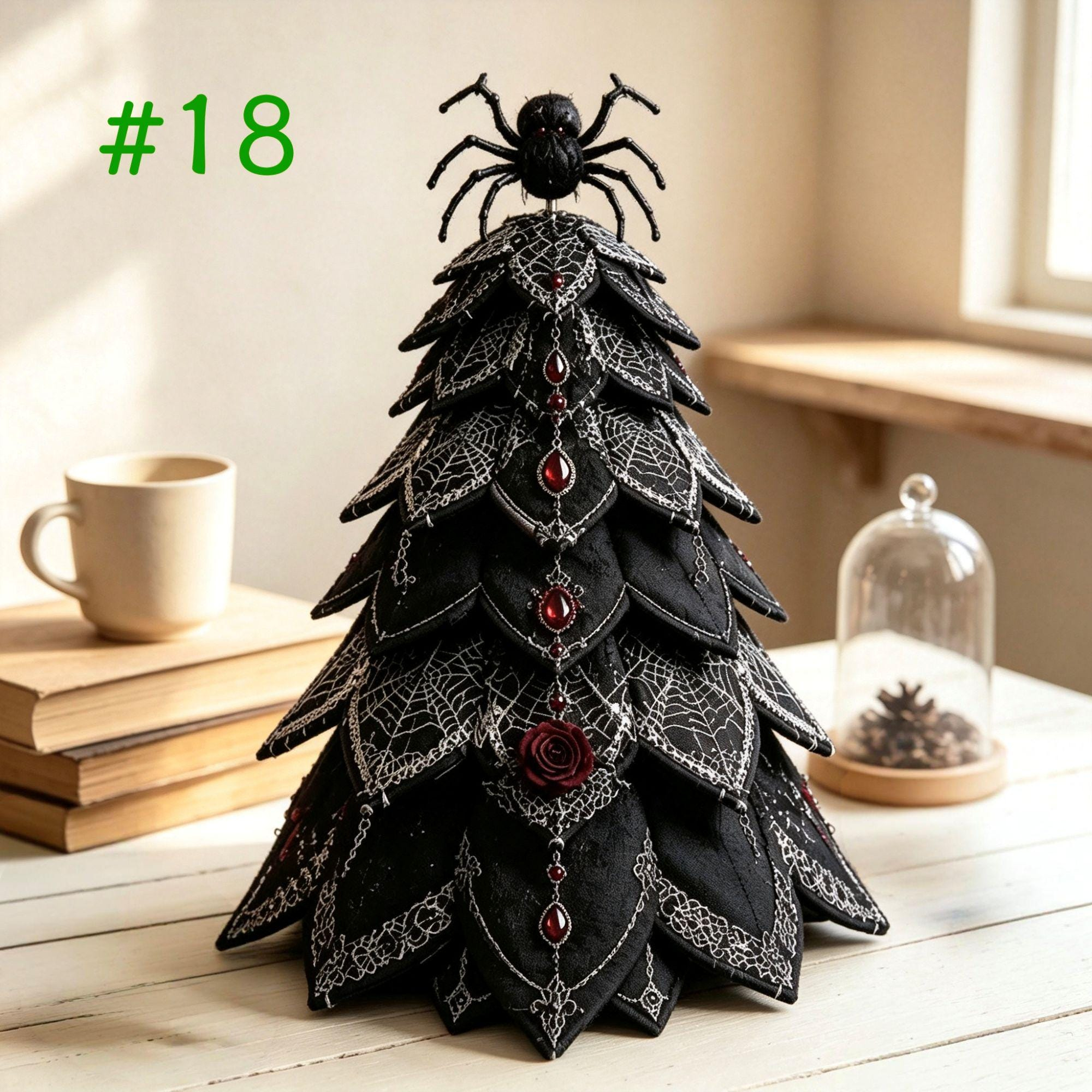 Holiday Quilted Tree DIY Sewing Kit – Christmas & Halloween Fabric Craft