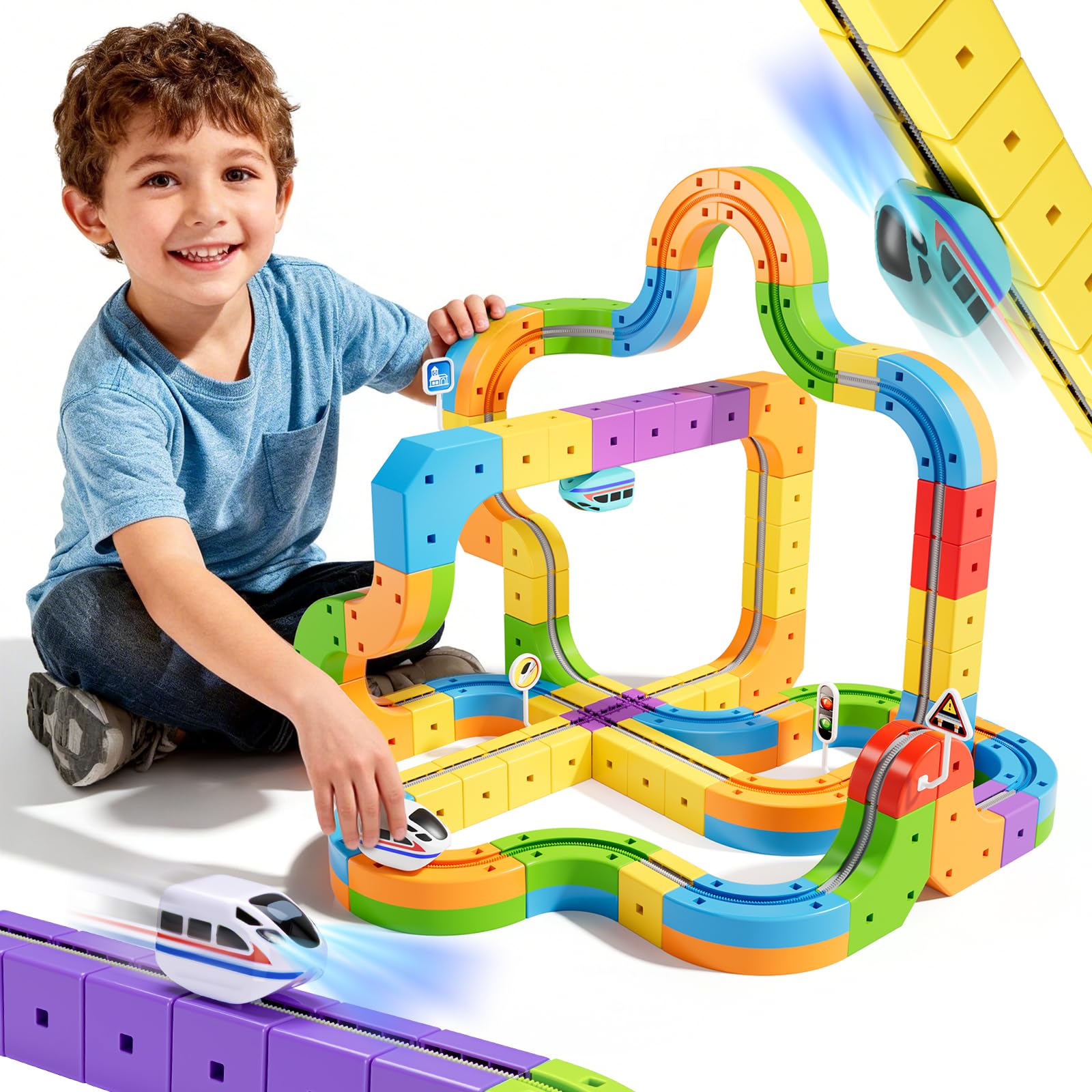 Anti-Gravity Racing Track Toy – Endless Electric Climbing Car Fun for Kids