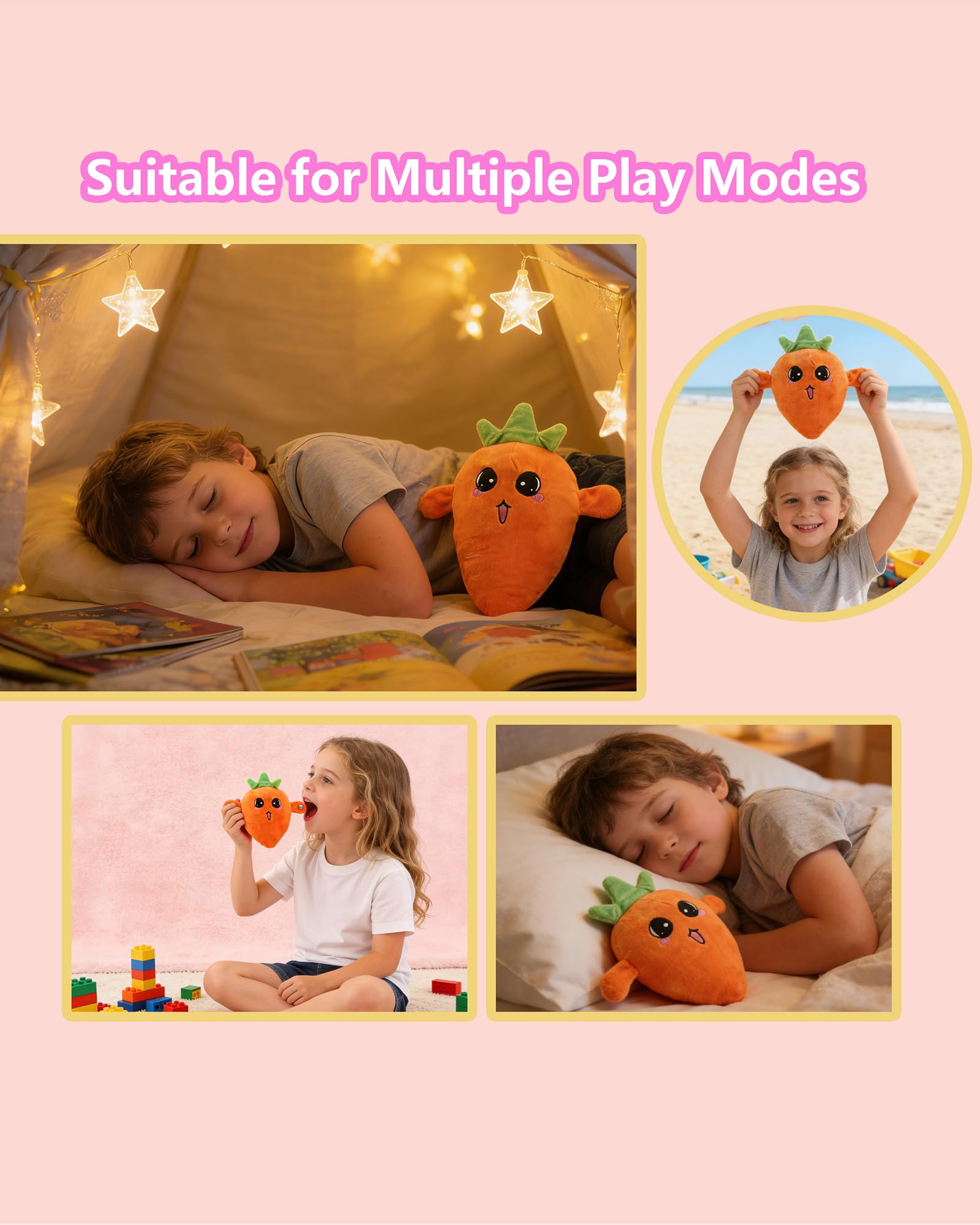 Interactive Musical Banana Plush Toy – Sensory Learning Toy for Babies & Toddlers