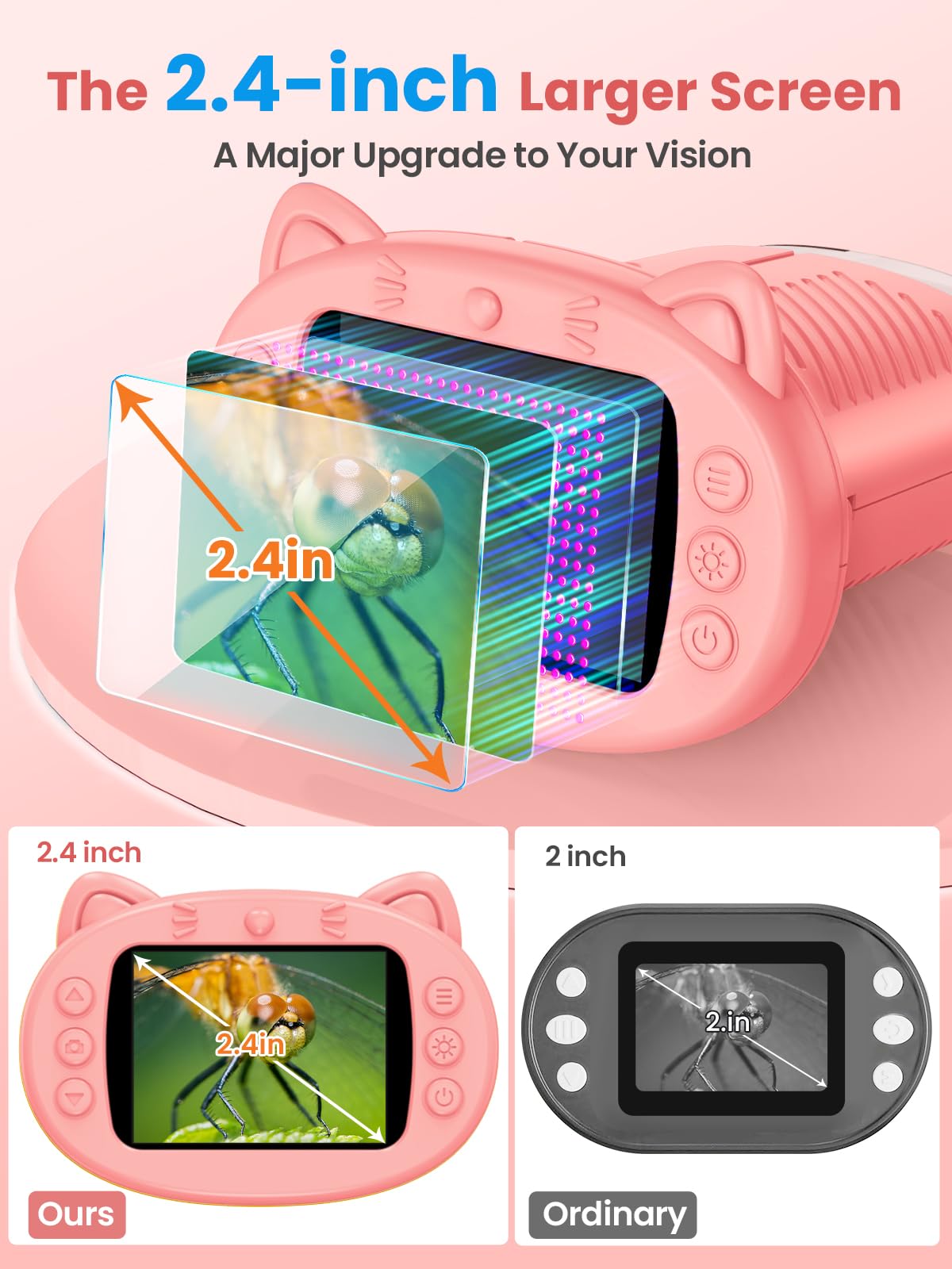 Pocket Microscope Camera for Kids – 1000X Digital Explorer Toy