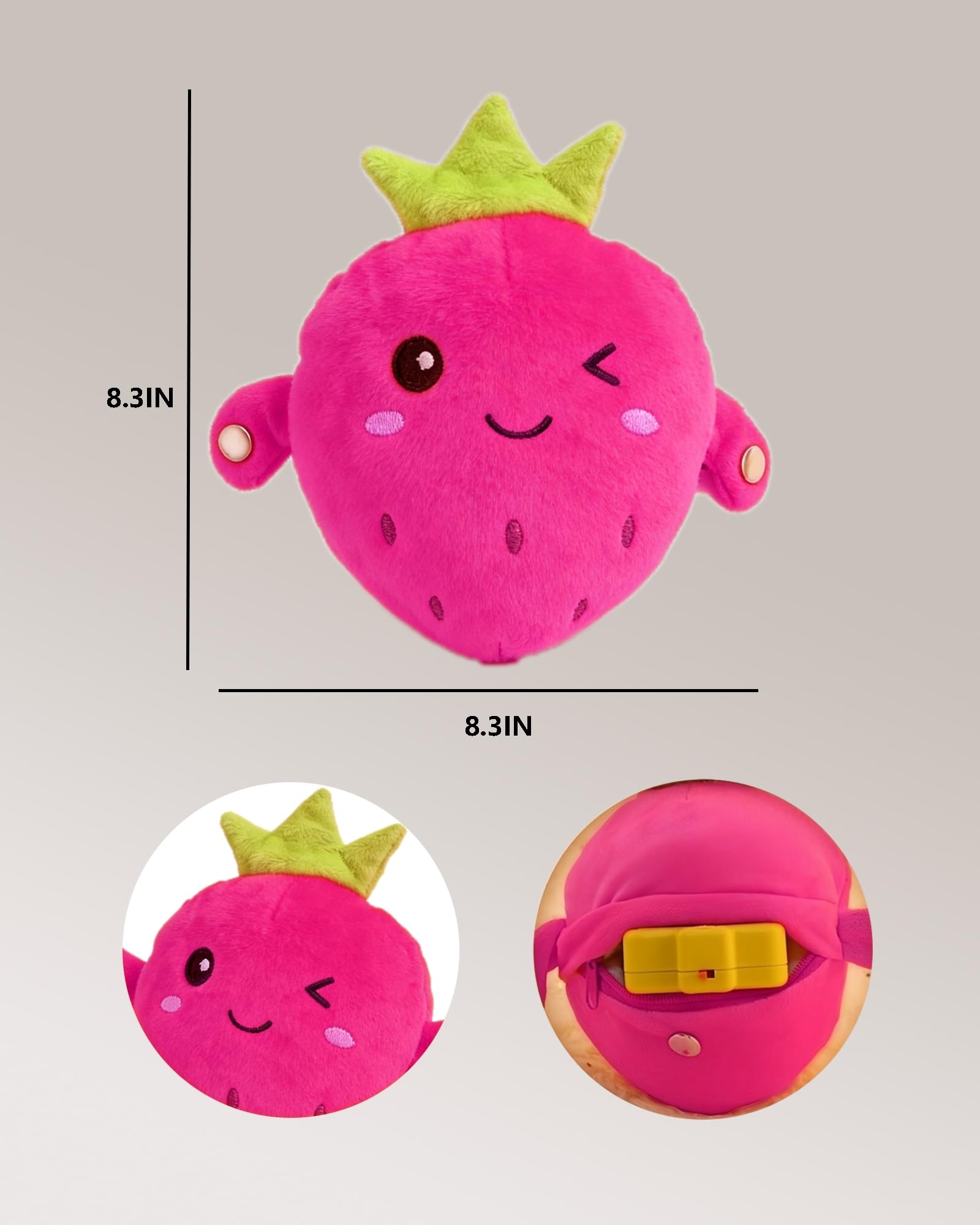 Interactive Musical Banana Plush Toy – Sensory Learning Toy for Babies & Toddlers
