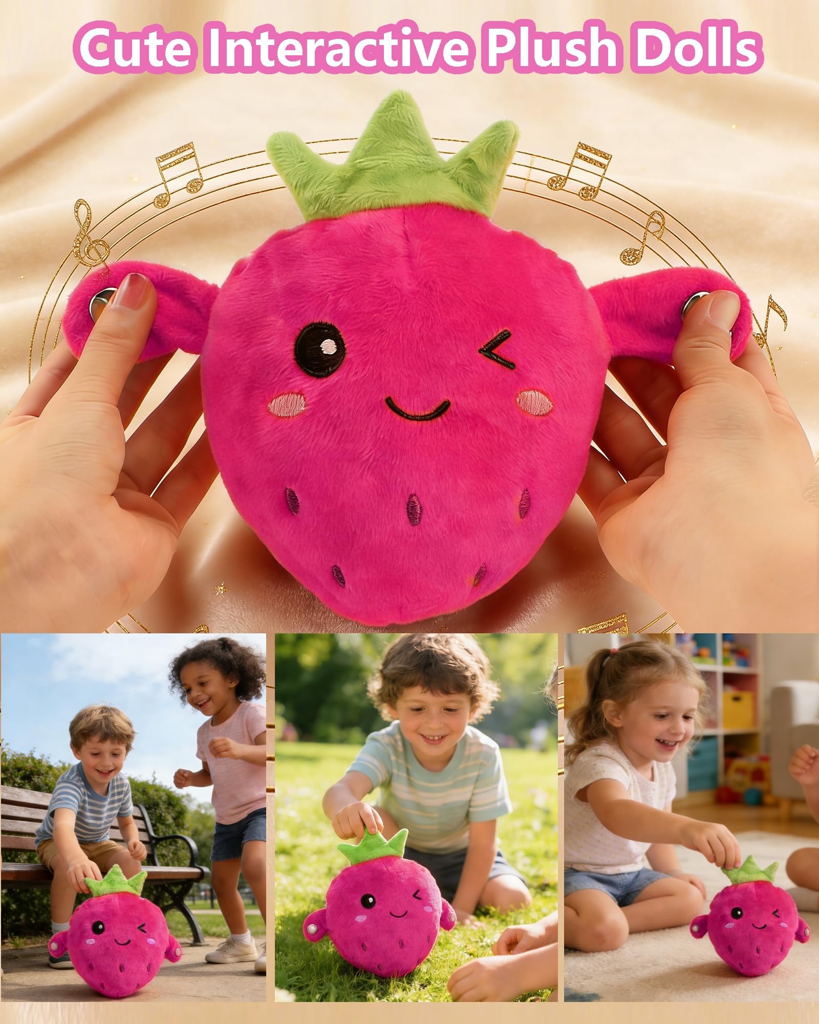 Interactive Musical Banana Plush Toy – Sensory Learning Toy for Babies & Toddlers