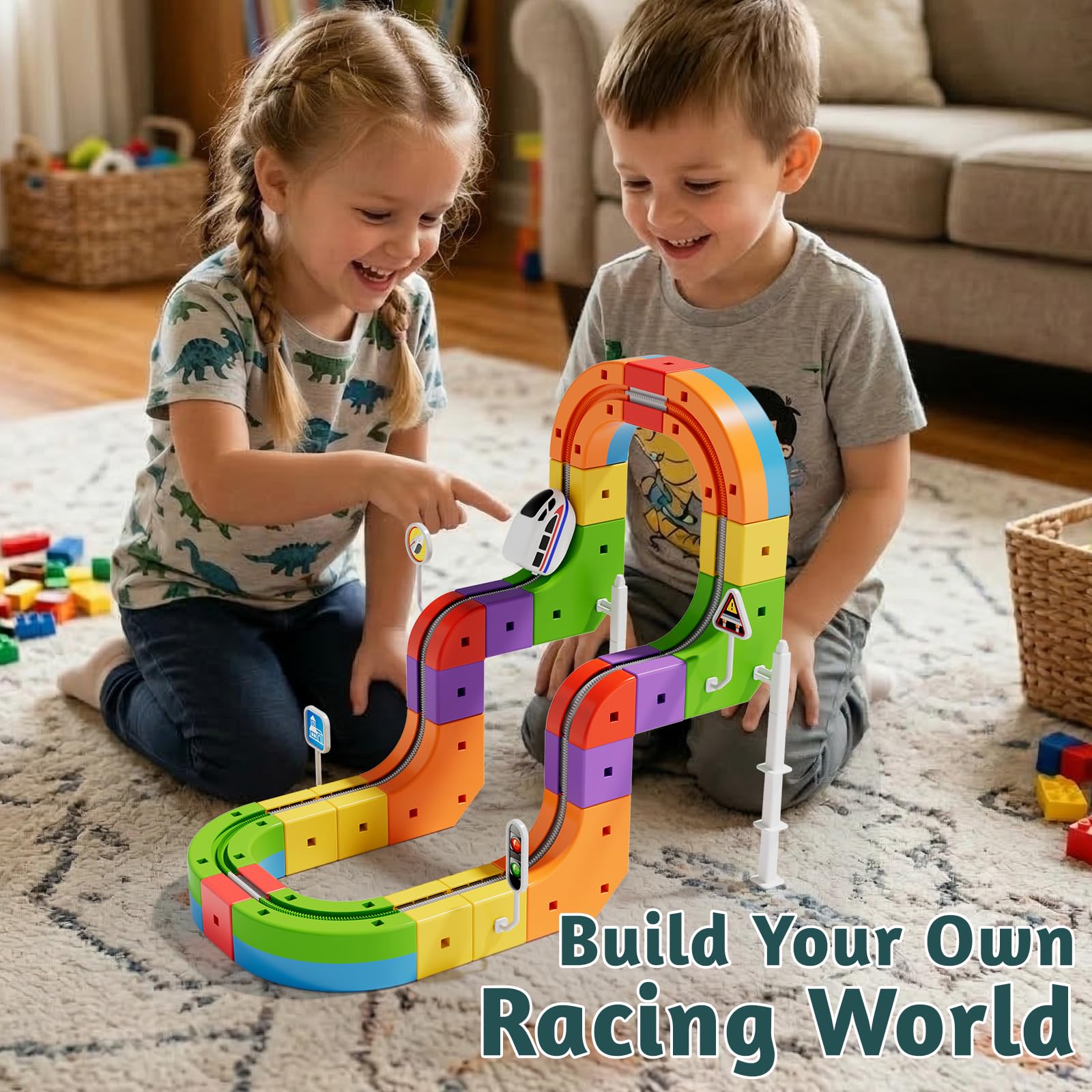 Anti-Gravity Racing Track Toy – Endless Electric Climbing Car Fun for Kids