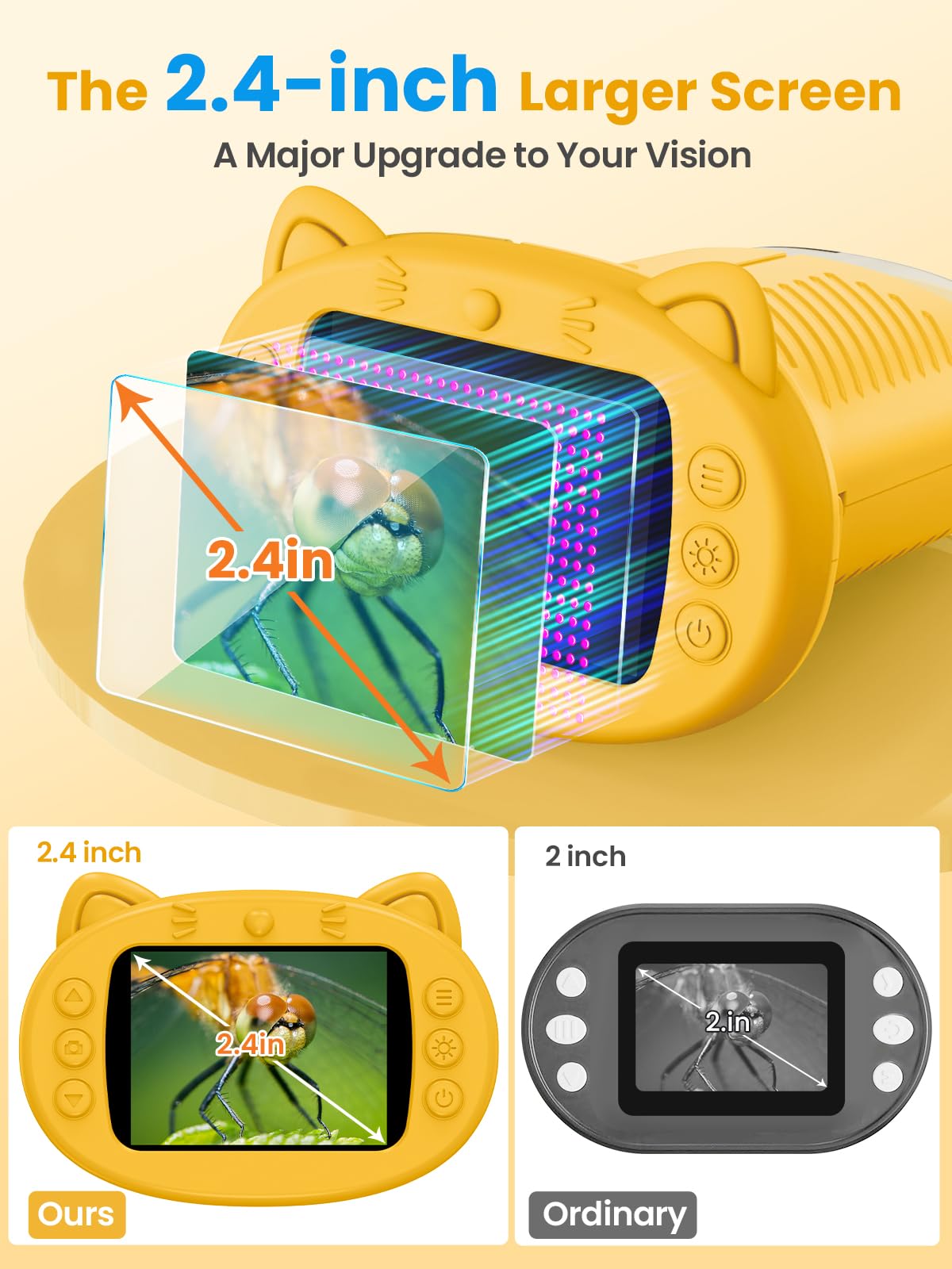 Pocket Microscope Camera for Kids – 1000X Digital Explorer Toy
