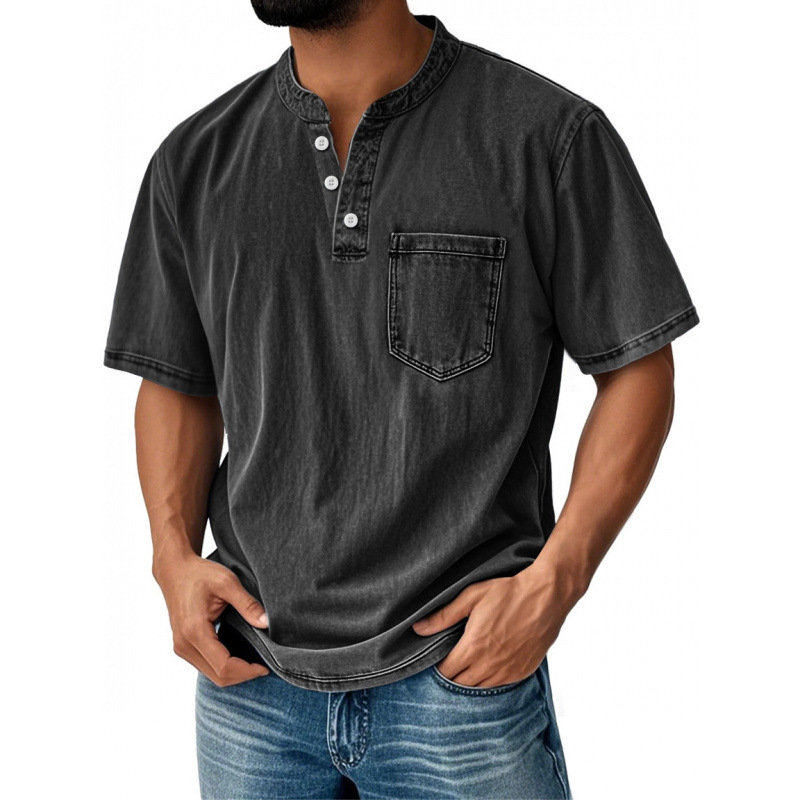 Summer loose casual versatile V-neck ruffle sleeve shirt