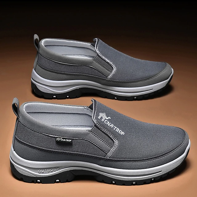 🔥LAST DAY 70% OFF🔥Men's Arch Support & Breathable and Light & Non-Slip Shoes - Proven Plantar Fasciitis, Foot and Heel Pain Relief.