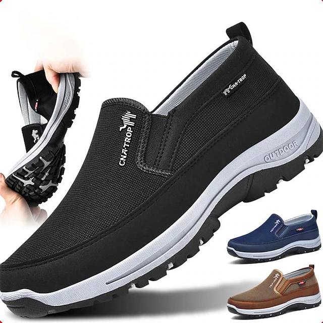 🔥LAST DAY 70% OFF🔥Men's Arch Support & Breathable and Light & Non-Slip Shoes - Proven Plantar Fasciitis, Foot and Heel Pain Relief.