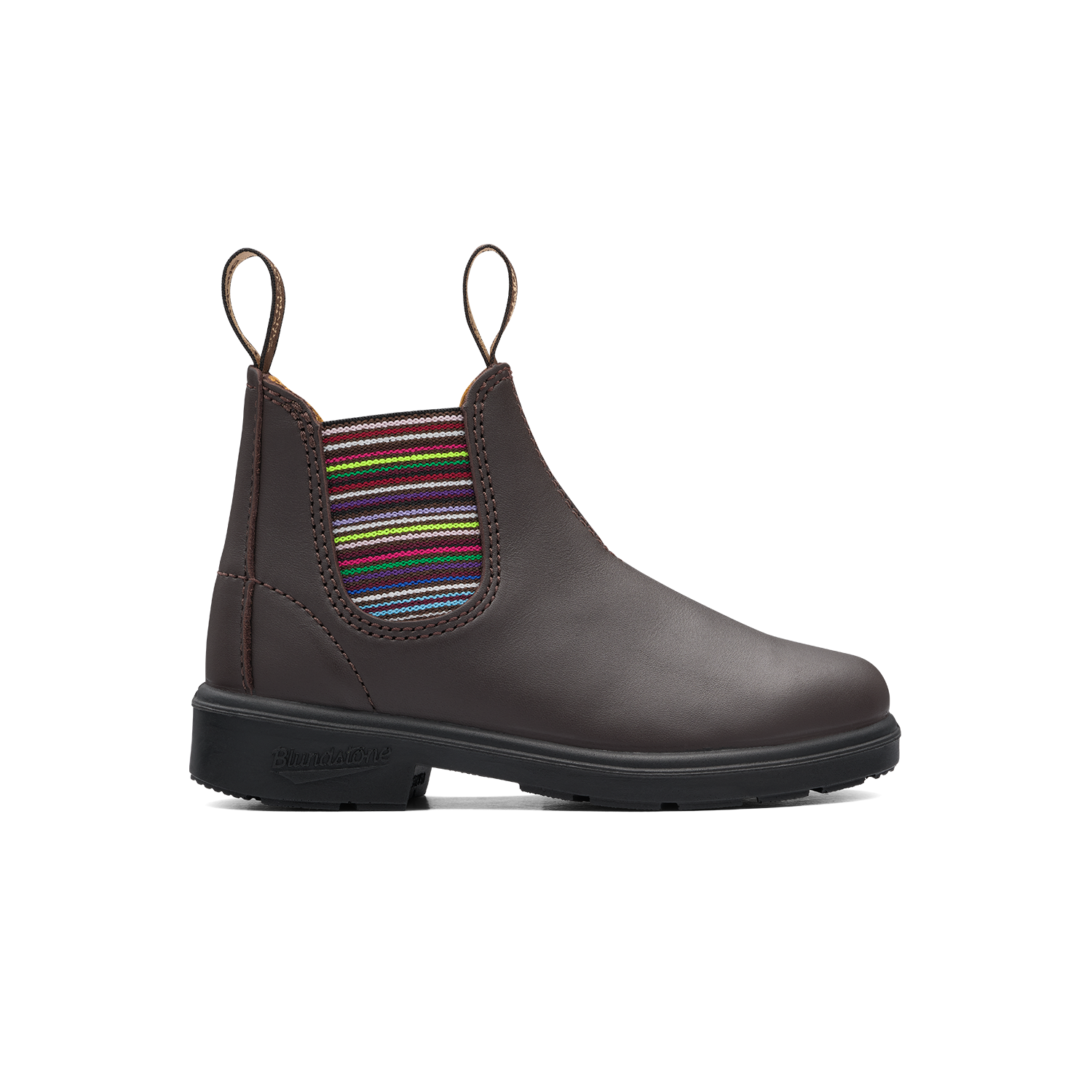 Blundstone 1413 - Kids Brown Striped Elastic