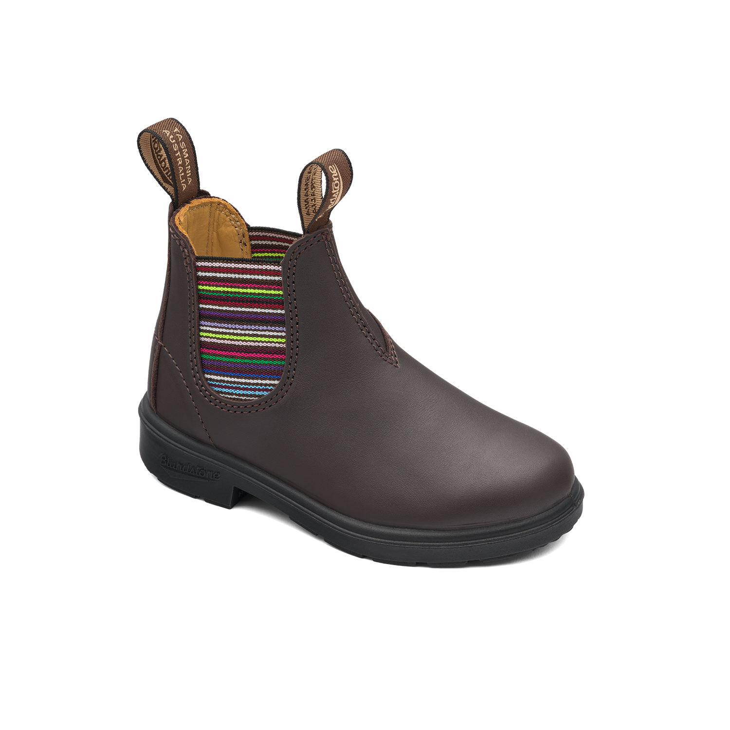 Blundstone 1413 - Kids Brown Striped Elastic