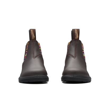 Blundstone 1413 - Kids Brown Striped Elastic