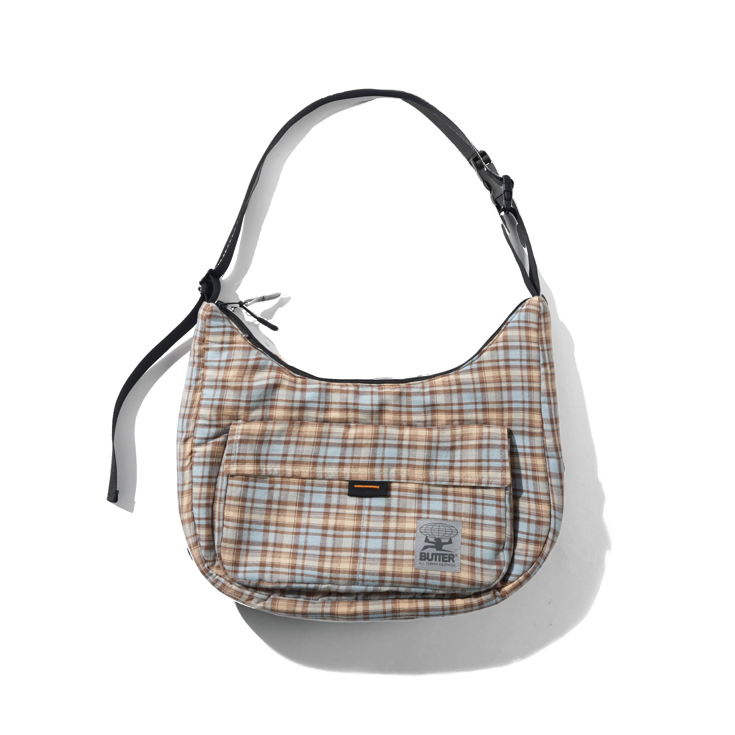 Crossbody Bag, Sky / Tan