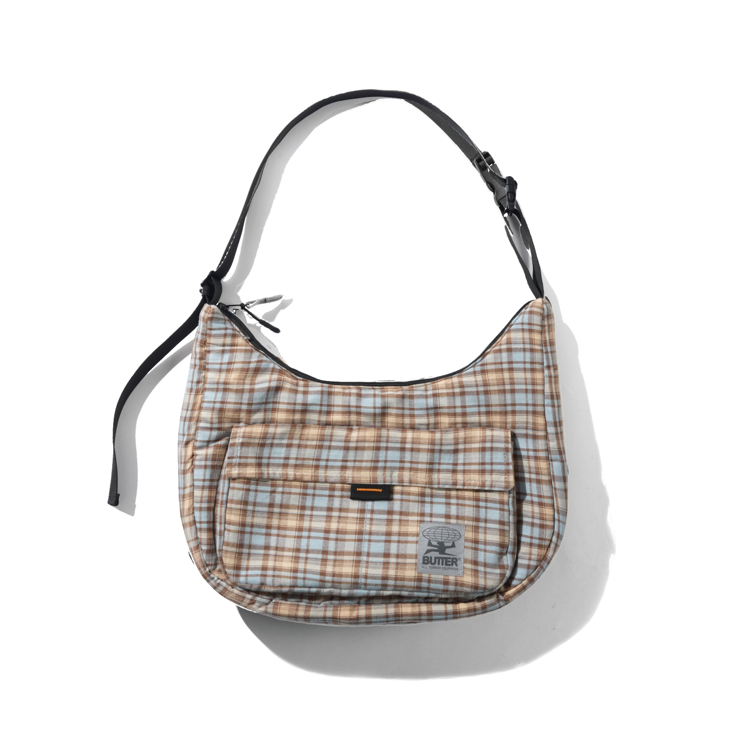 Crossbody Bag, Sky / Tan