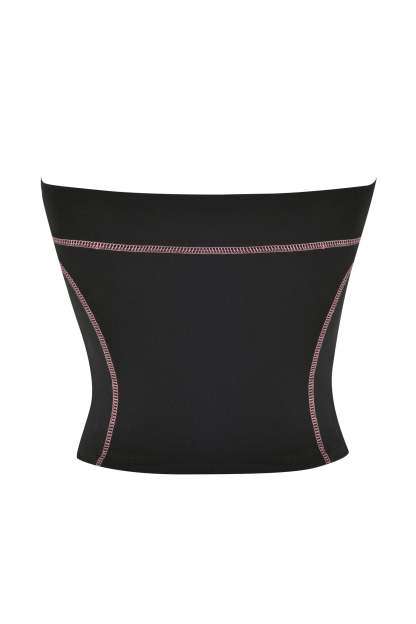 BLARE BOOB TUBE - BLACK