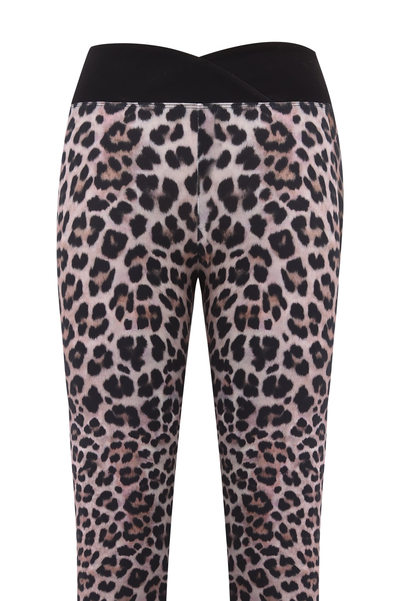 BLARE CROSSOVER PANT - LEOPARD