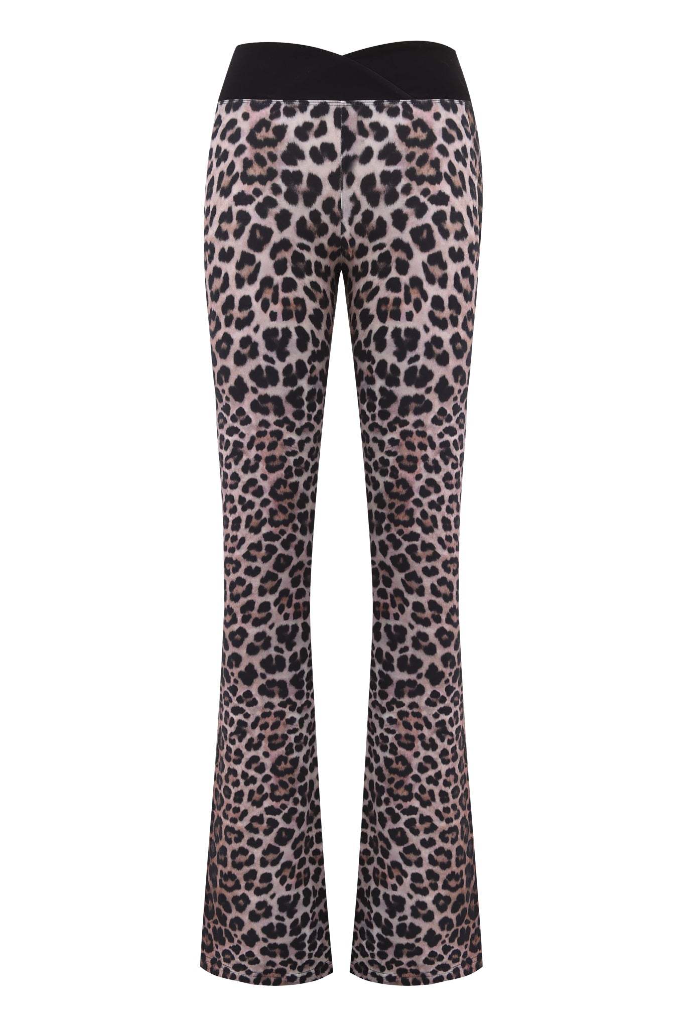 BLARE CROSSOVER PANT - LEOPARD