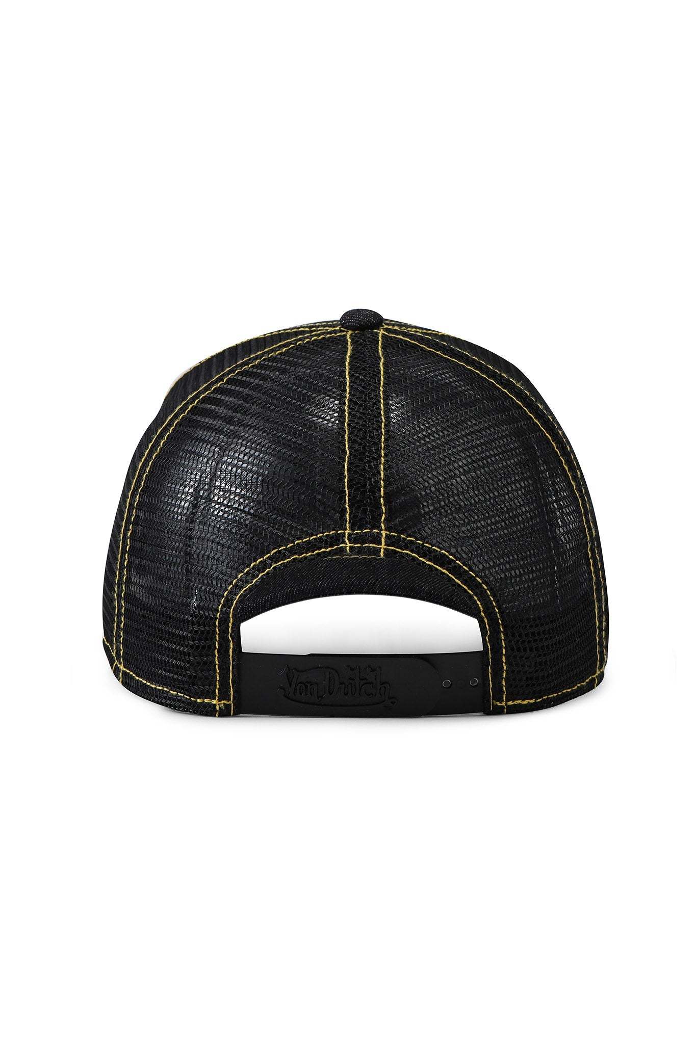 I.AM.GIA X VON DUTCH TRUCKER HAT - INDIGO DENIM