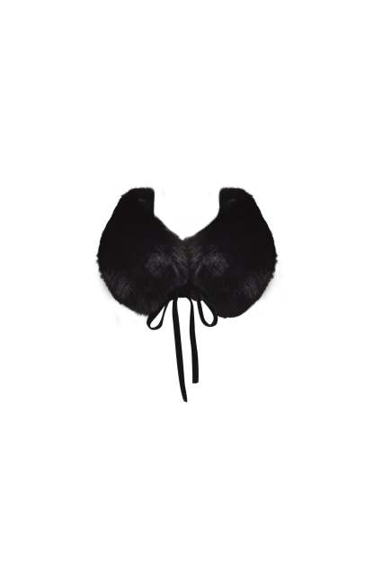 DENALI FUR COLLAR - BLACK