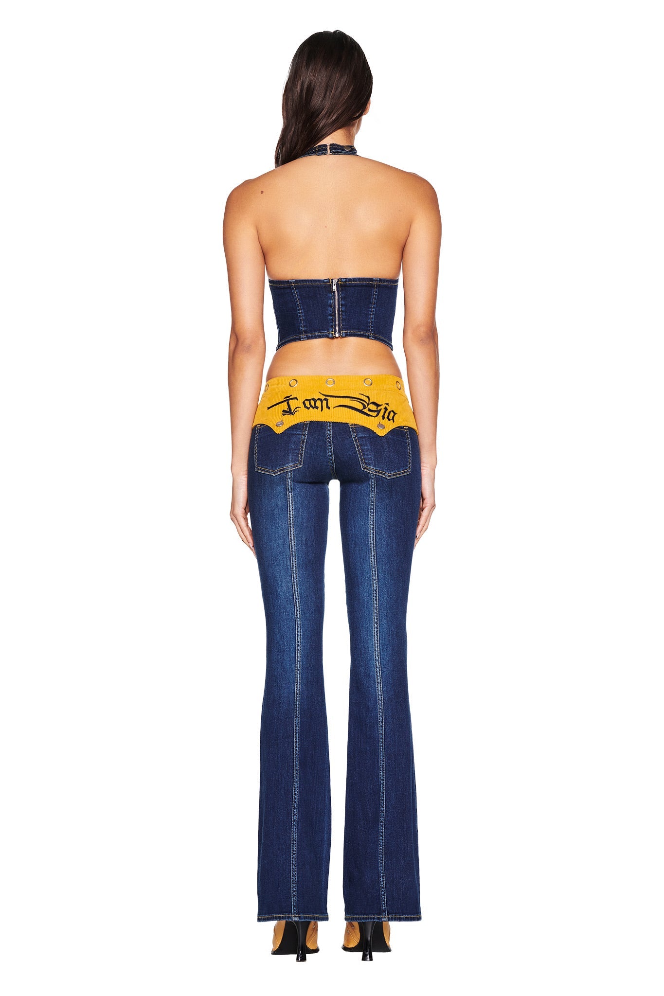 TOMMIE CORSET - DARK WASH