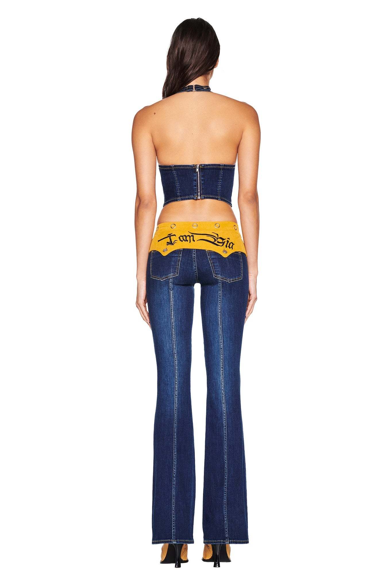 TOMMIE CORSET - DARK WASH