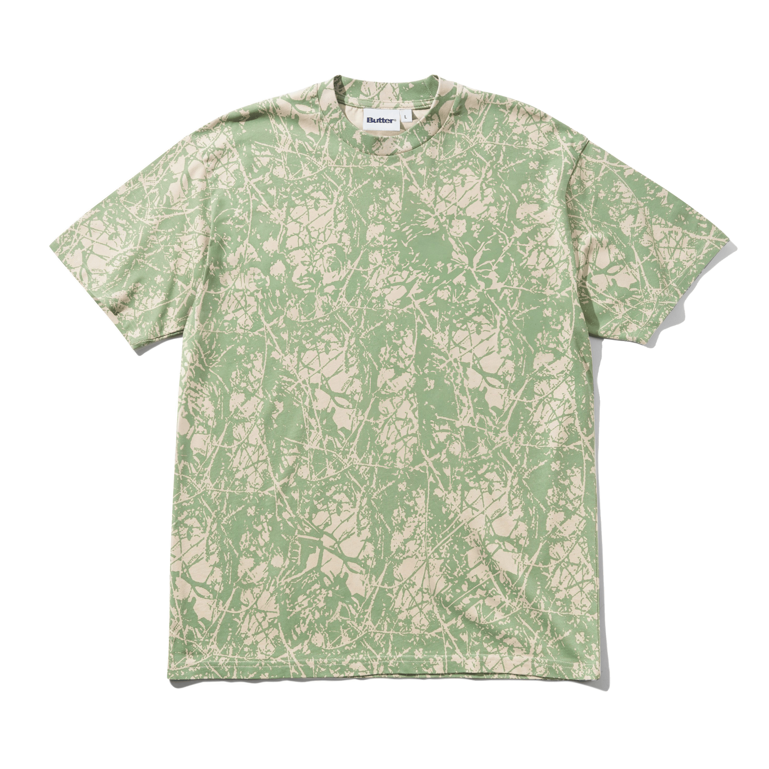 Woods Camo Tee, Washed Sage